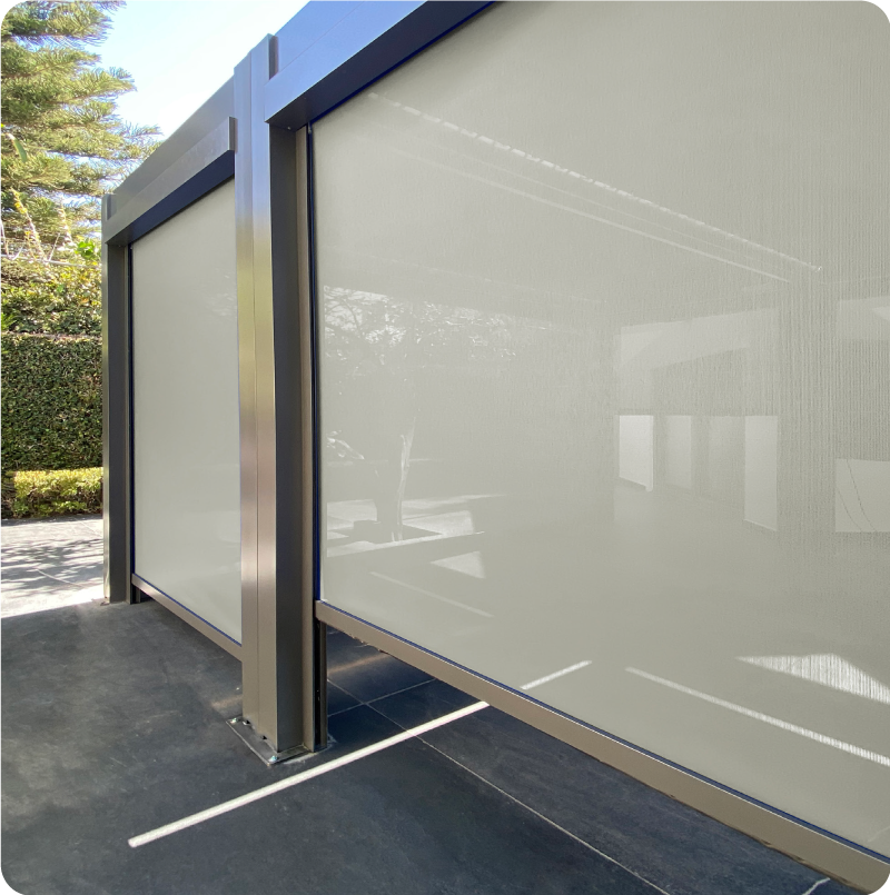 Toldo vertical Zipper Screen