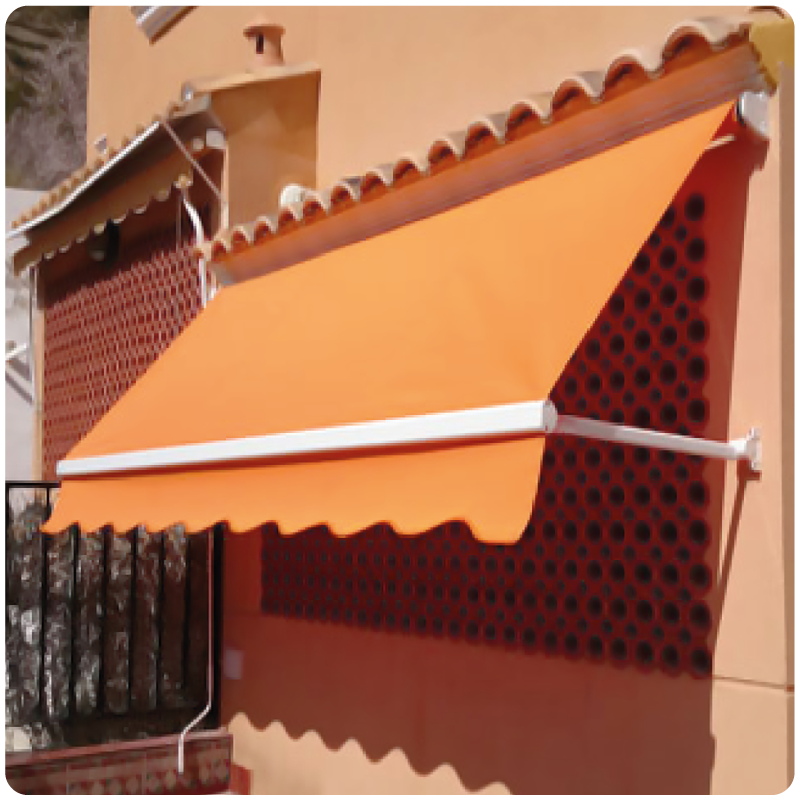 Toldo Fijo Punto Recto